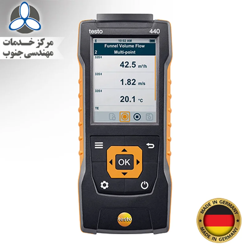 دستگاه اندازه‌گیری کیفیت هوای داخلی تستو 440 | testo 440